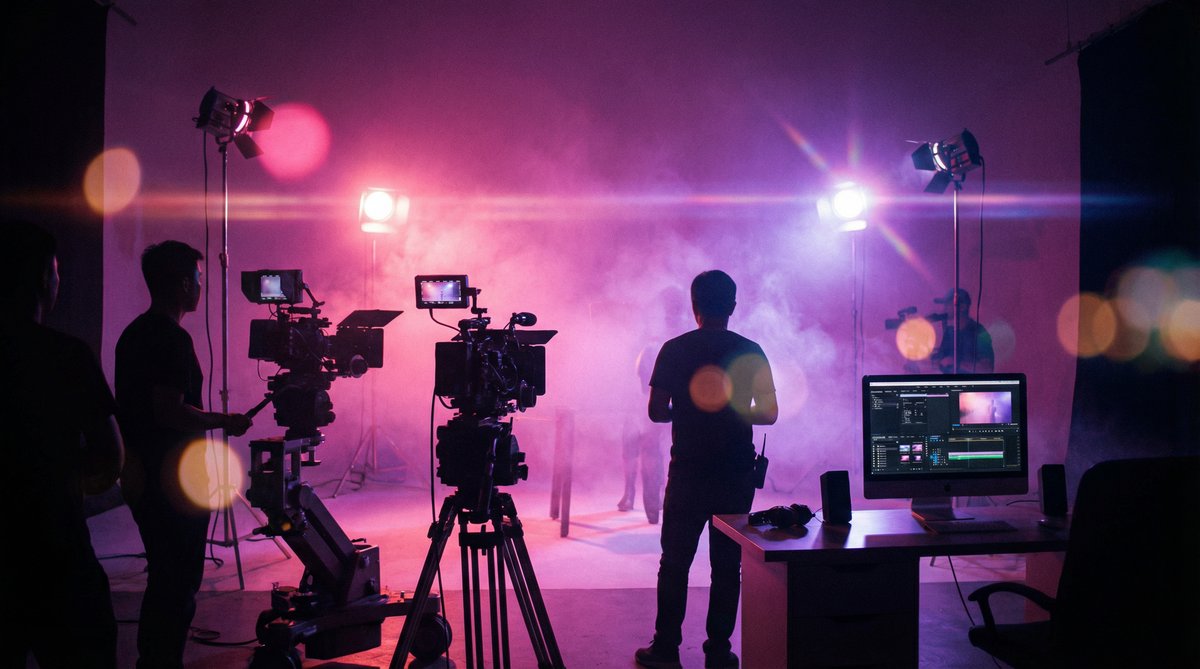 精神小妹影视制作现场